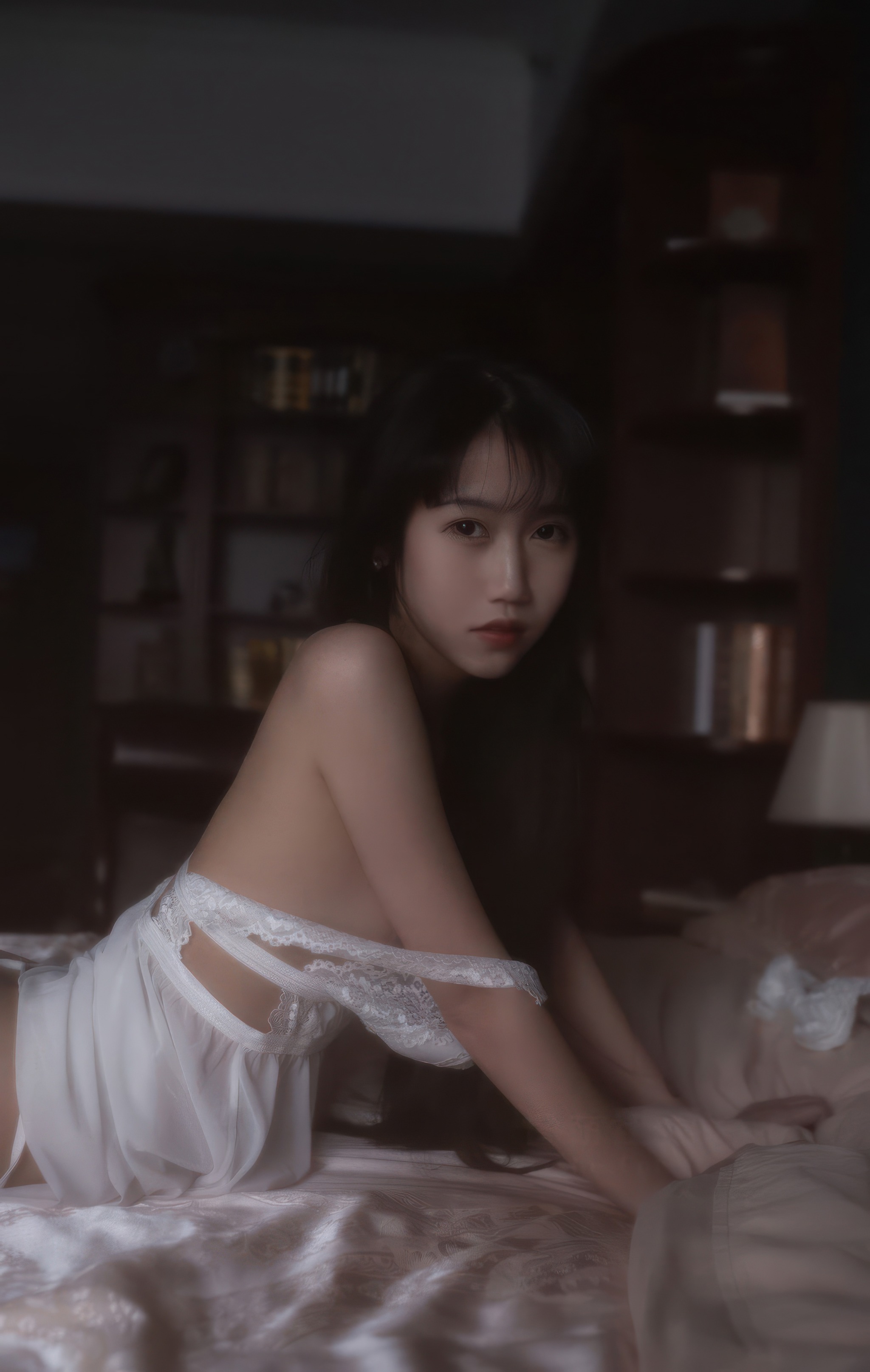图片[1]-不呆猫 – NO.059 白月光 [53P]-XikXak